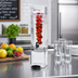 Thumbnail image #2 for Cal-Mil 3 Gallon Square Glass Beverage Dispenser with Infusion Chamber and Drip Tray