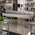 Thumbnail image #2 for Advance Tabco 120-Inch Wide Multiwash 6-Station Freestanding Hand Sink with 6 Gooseneck Faucets