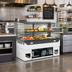 Thumbnail image #2 for Reveal® 71-3/4 Inch Full Service Refrigerated Slide-In Counter Case with Self-Contained Breeze-E Refrigeration