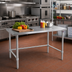 Thumbnail image #2 for John Boos Stallion 60 x 24 Inch 16-Gauge Stainless Steel Flat Top Work Table with Stallion Safety Edge