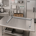 Thumbnail image #2 for Eagle Group 3-Sided Stainless Steel Channel Frame for Shelving, 48 x 36 Inches