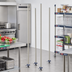 Thumbnail image #2 for MetroMax iQ qwikTRAK Stationary Intermediate Unit Kit with 74-Inch Polymer Posts