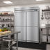 Thumbnail image #2 for Hoshizaki Steelheart Two-Section Roll-Thru Refrigerator with Four Locking Solid Hinged Doors, 78.35 Cu. Ft.