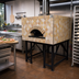 Thumbnail image #2 for Univex DOME55S Artisan Stone Hearth Square Gas Pizza Dome Oven with Iron Stand, 11-Pizza Capacity