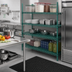 Thumbnail image #2 for QuadPlus 72-Inch x 21-Inch Vented Polymer Shelf Mat with MICROGARD, Green