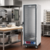 Thumbnail image #2 for Metro C5 1 Series Full Height Mobile Non-Insulated Proofing Cabinet with Clear Polycarbonate Door and Fixed Wire Slides
