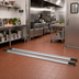 Thumbnail image #2 for Quantum Single Unit Floor Track Assembly Kit with 2 x 14' V-Groove Aluminum Tracks
