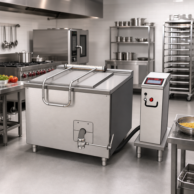 Product image #2 for Multicooker UCPMDG1-64 Single Basin 64 Gallon Gas Pasta Cooker