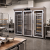 Thumbnail image #2 for Doyon Roll-In Three-Section Proofer Cabinet with Full-View Glass Doors, 3 Double or 6 Single Rack Capacity