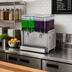Thumbnail image #2 for Crathco Simplicity Bubbler Twin Standard Dual-Bowl Pre-Mix Cold Beverage Dispenser, 4.75 Gallons Each, 120V