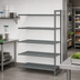 Thumbnail image #2 for Cambro Camshelving Basics Plus 5-Tier Vented Add-On Polymer Shelving Unit, 21 Inch x 60 Inch x 72 Inch