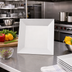 Thumbnail image #2 for American Metalcraft Endurance 16-Inch Square Melamine Platter, White