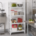 Thumbnail image #3 for Cambro Camshelving Premium 4-Shelf Solid Stationary Starter Unit, 21-Inch Deep x 24-Inch Wide x 72-Inch High, Speckled Gray