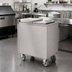 Thumbnail image #2 for Eagle Mobile Insulated Stainless Steel Ice Caddy, 120 lb Capacity