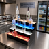 Thumbnail image #2 for Beverage-Air 60-Inch 4-Tier Lighted Liquor Display with 60-Bottle Capacity