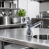 Thumbnail image #2 for Advance Tabco Lead-Free Chrome-Plated Deck Mount Dipper Well Faucet
