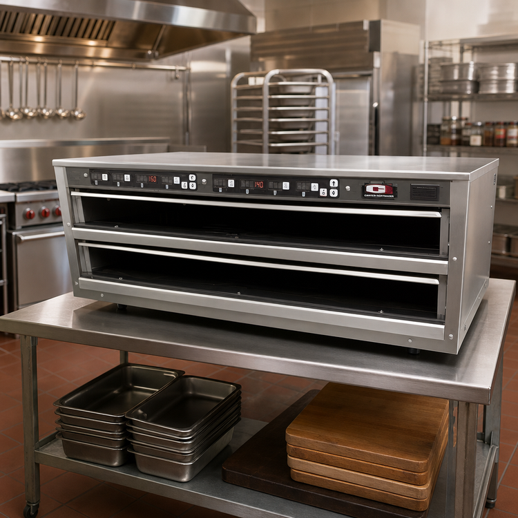 Product image #2 for Carter-Hoffmann MC243GS-2T Modular Heated Holding Cabinet with Individual Pan Timers