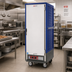 Thumbnail image #2 for Metro C5 3 Series Mobile Full-Height Heated Holding Cabinet, Blue, Solid Door, Universal Wire Slides