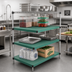 Thumbnail image #2 for Eagle QuadPlus Solid Polymer Shelf Mat with Quad-Adjust Wire Frame, 42 x 24 Inch, Green