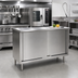 Thumbnail image #2 for Eagle Spec-Master 84-Inch x 30-Inch 14-Gauge Stainless Steel Enclosed Work Table with Sliding Doors