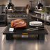Thumbnail image #2 for TableCraft Versa-Tile Perforated Double Carving Station Template, Black Richlite