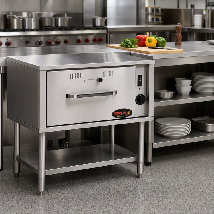 Product image #2 for RedHots Freestanding 1-Drawer Warming Drawer, 120V, Stainless Steel