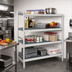 Thumbnail image #2 for Fermostock 4-Tier Corner Expansion Polymer Shelving Unit, 64