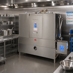 Thumbnail image #2 for Insinger Pot & Pan Washers DA-3 Straight-Thru Door-Type Pot and Pan Washer, Double Rack, T304 Stainless Steel, Automatic Fill