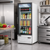Thumbnail image #2 for Everest Refrigeration EMGR10 24-Inch One-Section Reach-In Glass Door Merchandiser Refrigerator