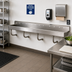 Thumbnail image #2 for Advance Tabco FS-WM-120-ADA Wall-Mounted Multiwash Hand Sink With Splash Mount Faucet Provision, 120-Inch, ADA Compliant
