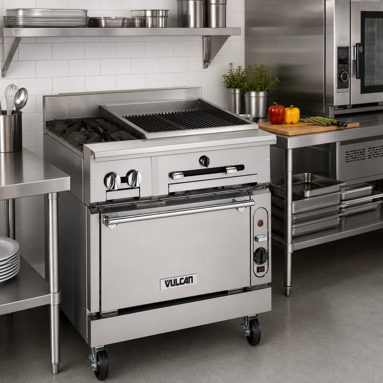 Product image #2 for Vulcan 24-Inch Heavy Duty Modular Infrared Gas Charbroiler