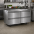 Thumbnail image #2 for Delfield D4560NP Two-Section 4-Drawer Worktop/Undercounter Freezer, 60 Inch Wide, Stainless Steel