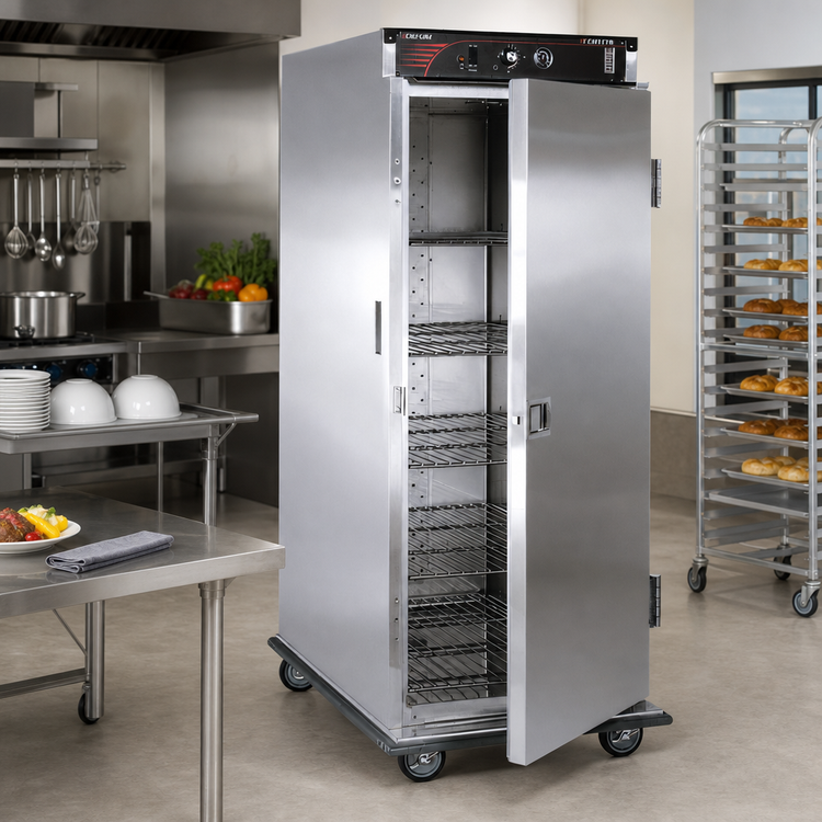 Product image #2 for Cres Cor Insulated Heated Mobile Banquet Holding Cabinet, 96 Covered Plate Capacity, Stainless Steel, Electric