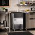Thumbnail image #2 for Ice-O-Matic Undercounter Gourmet Grande Cube Ice Maker with 48.5 lb. Built-In Bin, Air-Cooled, 121 lb./Day