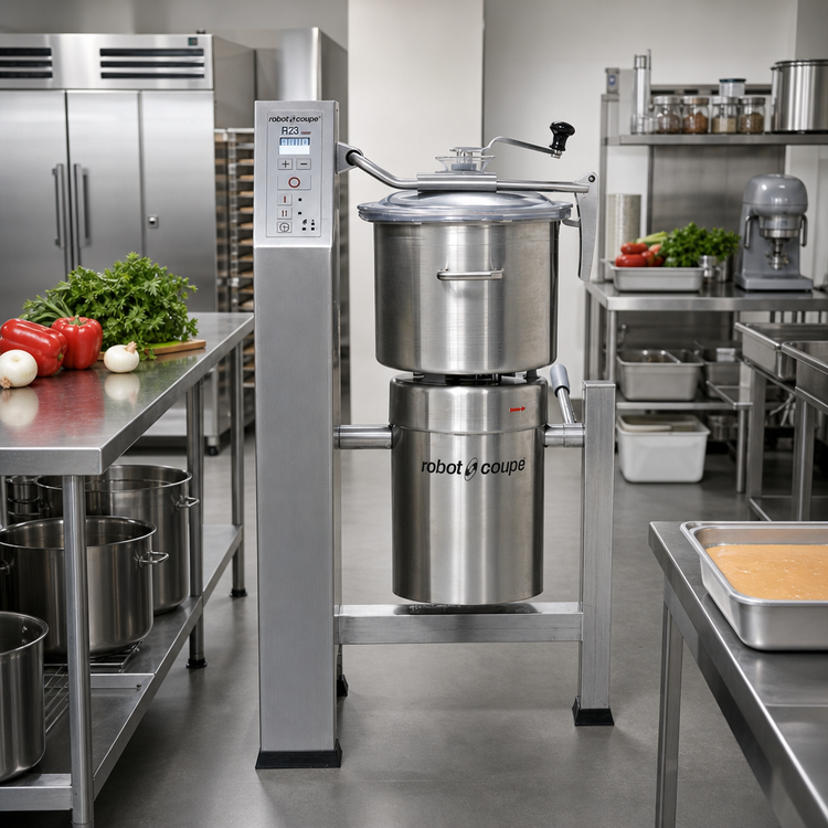 Product image #2 for Robot Coupe Blixer23 Vertical Commercial Blender/Mixer with 23 Liter Stainless Steel Bowl, 6 HP