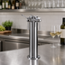 Thumbnail image #2 for Micro Matic Countertop Air-Cooled Single Column Wine Font with 2 Side Pull Faucets