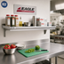 Thumbnail image #2 for Eagle Snap-n-Slide 48 Inch Wall-Mounted Shelf with Rolled Front Edge
