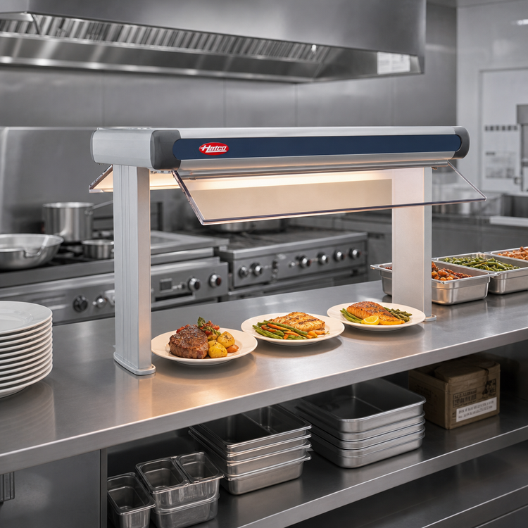 Product image #2 for Hatco Glo-Ray Designer Dual Infrared Strip Heater, 45.5 Inch Wide, High Wattage, 6 Inch Spacing