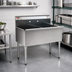 Thumbnail image #2 for Eagle Group Two-Compartment Utility Sink, 49-3/8