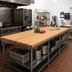 Thumbnail image #2 for John Boos Appalachian Red Oak Edge Grain Island Countertop, 132 x 27 x 1-1/2 Inch, Penetrating Oil Finish