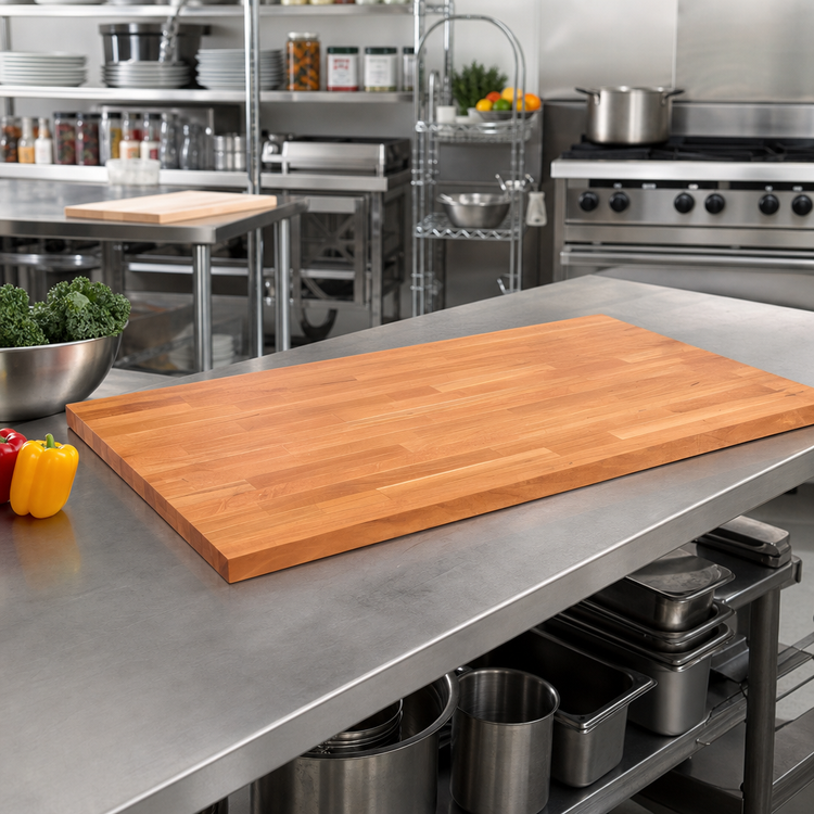 Product image #2 for Boos Block American Cherry Edge Grain Kitchen Countertop, 72 x 25 x 1-1/2 Inch, Varnique Finish
