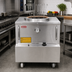 Thumbnail image #2 for Omcan USA 34-Inch Natural Gas Tandoor Clay Oven with Stainless Steel Exterior, 70,000 BTU