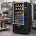 Thumbnail image #2 for KoolMore Refrigerated Snack and Drink Vending Machine with 60 Slots, Coin/Bill Acceptor, Black