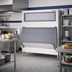 Thumbnail image #2 for Follett SmartGATE SG1325S-60 Upright Single Door Ice Bin, 1325 lb. Capacity