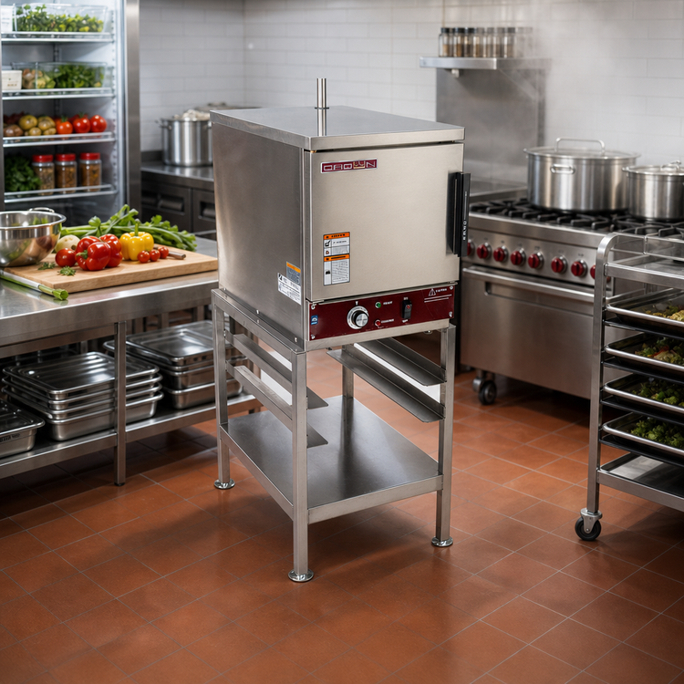 Product image #2 for Crown SXN-4 Countertop Electric Convection Steamer with 4 Full-Size Pan Capacity