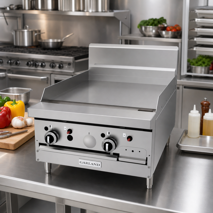 Product image #2 for Garland GF Starfire Pro 24-Inch Gas Modular Top Griddle Unit with Thermostatic Control and Flame Failure Protection