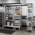 Thumbnail image #2 for Metro TOP-TRACK Super Erecta & Super Adjustable 21-Inch Stationary End Unit Kit with 86-Inch Stainless Steel Posts