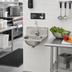 Thumbnail image #2 for Eagle Group Wall-Mount Hand Sink with Battery-Powered Electronic Eye Gooseneck Spout, 13-1/2 x 9-3/4 x 6-3/4-Inch Bowl, 304 Stainless Steel
