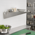 Thumbnail image #2 for Eagle Group Left-Hand Single Knob Shelf Bracket for Cantilevered Shelving, 18 Inch, Stainless Steel, 465 lb. Capacity