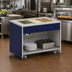 Thumbnail image #2 for Atlas Metal INFH-3 3-Pan Mobile Electric Hot Food Unit
